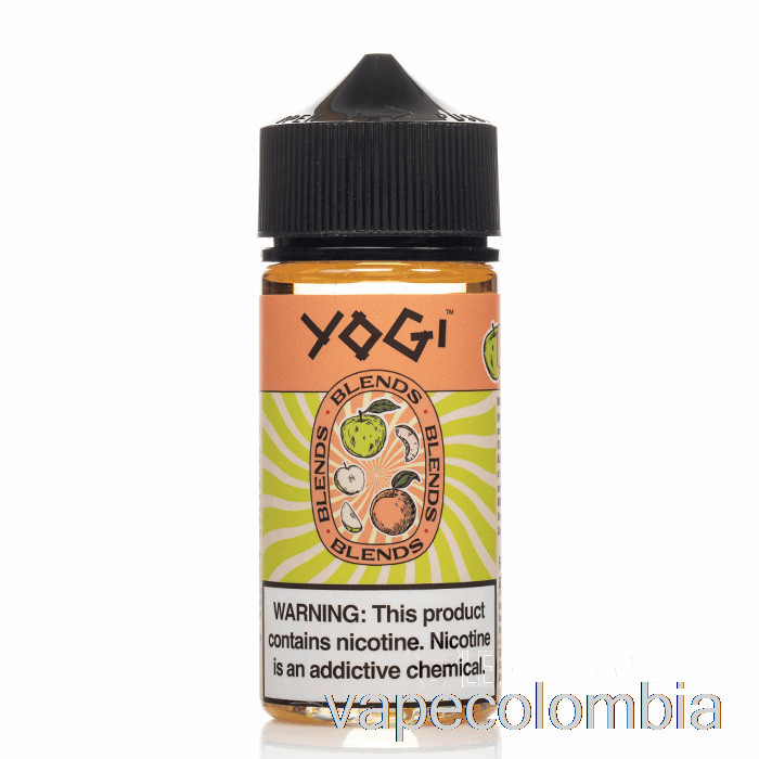 Vape Desechable Manzana Melocotón Hielo - Yogi Blends - 100ml 6mg